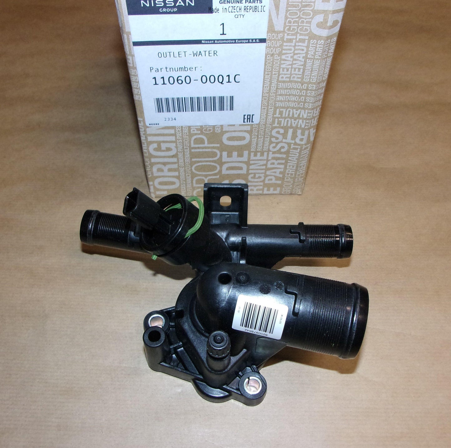 COUVERCLE DE THERMOSTAT RENAULT MEGANE III 2.0 1106000Q1C.