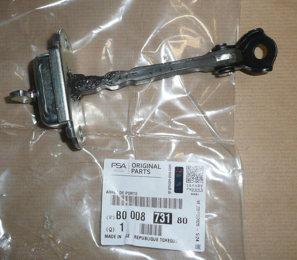 DELIMITEUR DE PORTE CITROEN C1 II,PEUGEOT 108 AVANT B000873180.