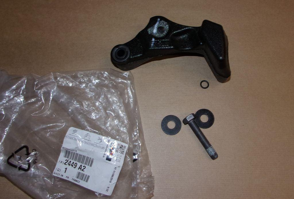 RENVOI DE COMMANDE DE VITESSES.CITROEN C5 III, 2449.A2 2449A2.