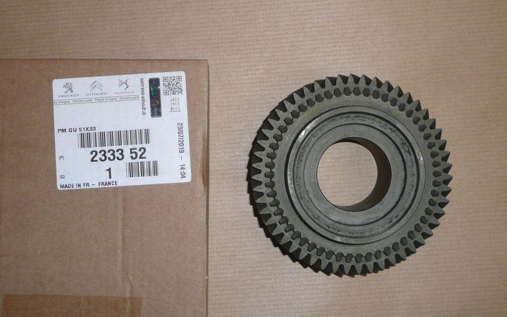 ROUE DU CINQUIEME ENGRENAGE CITROEN JUMPER I,I 2333.52 233352.