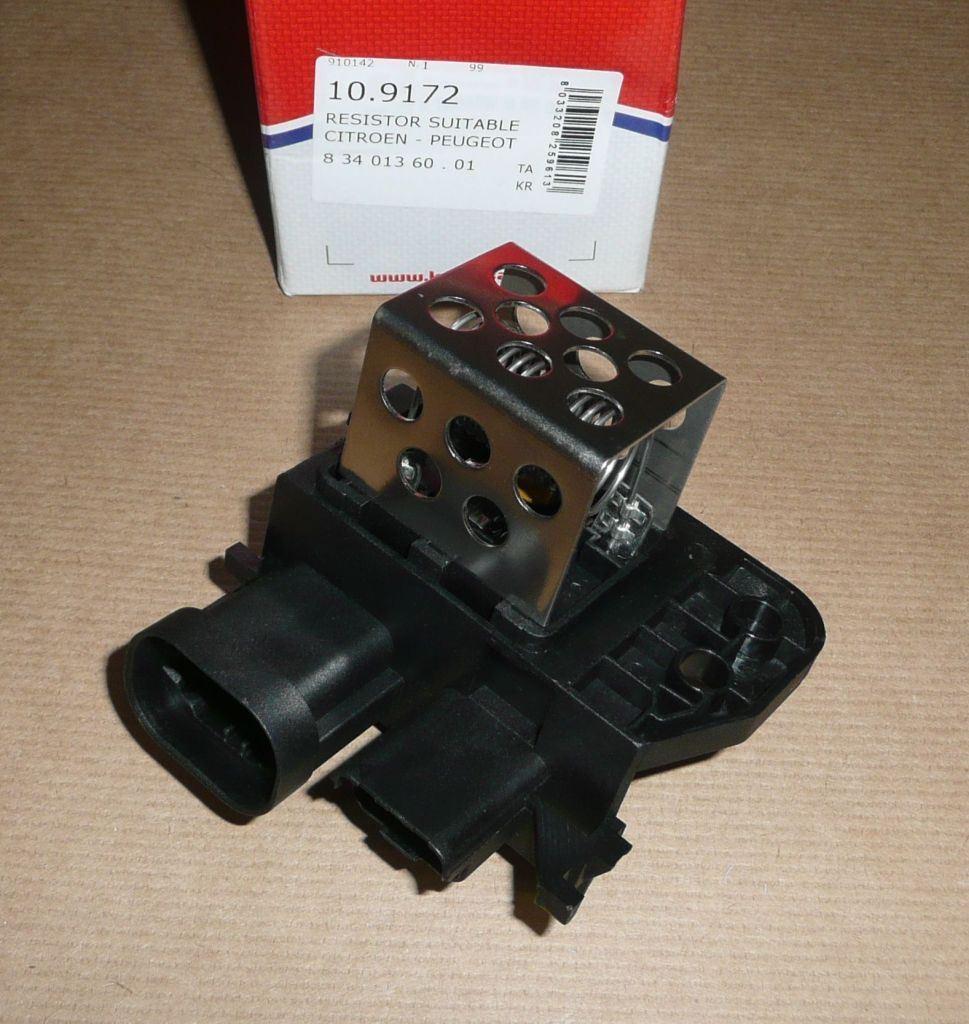 RÉSISTANCE DE VENTILATEUR CITROEN C4,PEUGEOT 206,307 9673999880.