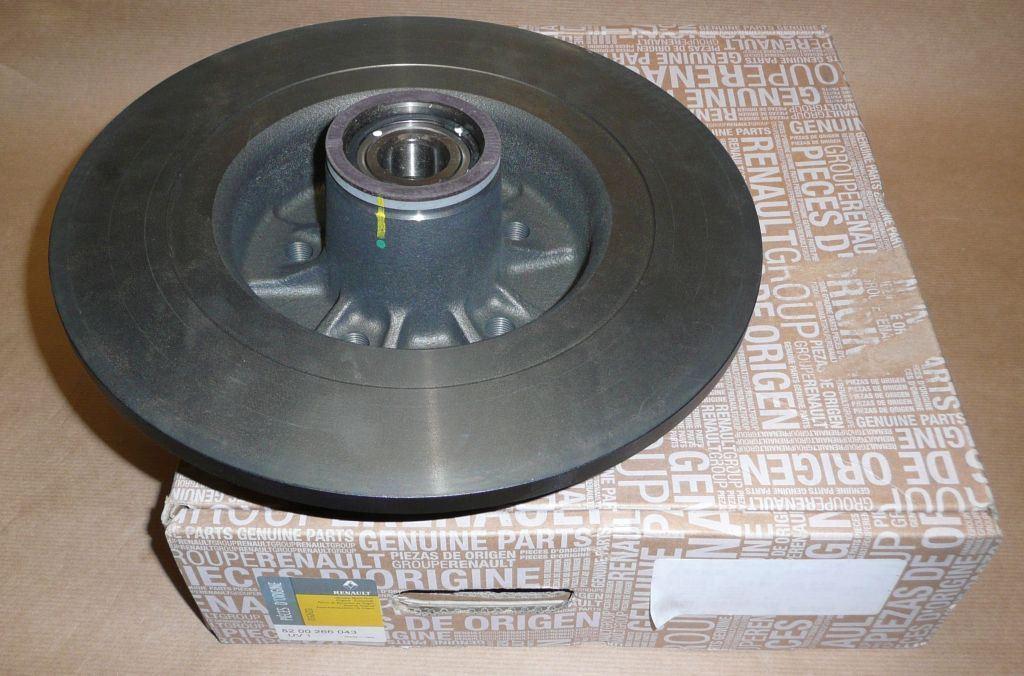 DISQUE DE FREIN.RENAULT MEGANE II 2.0 ARRIERE 8200266043.
