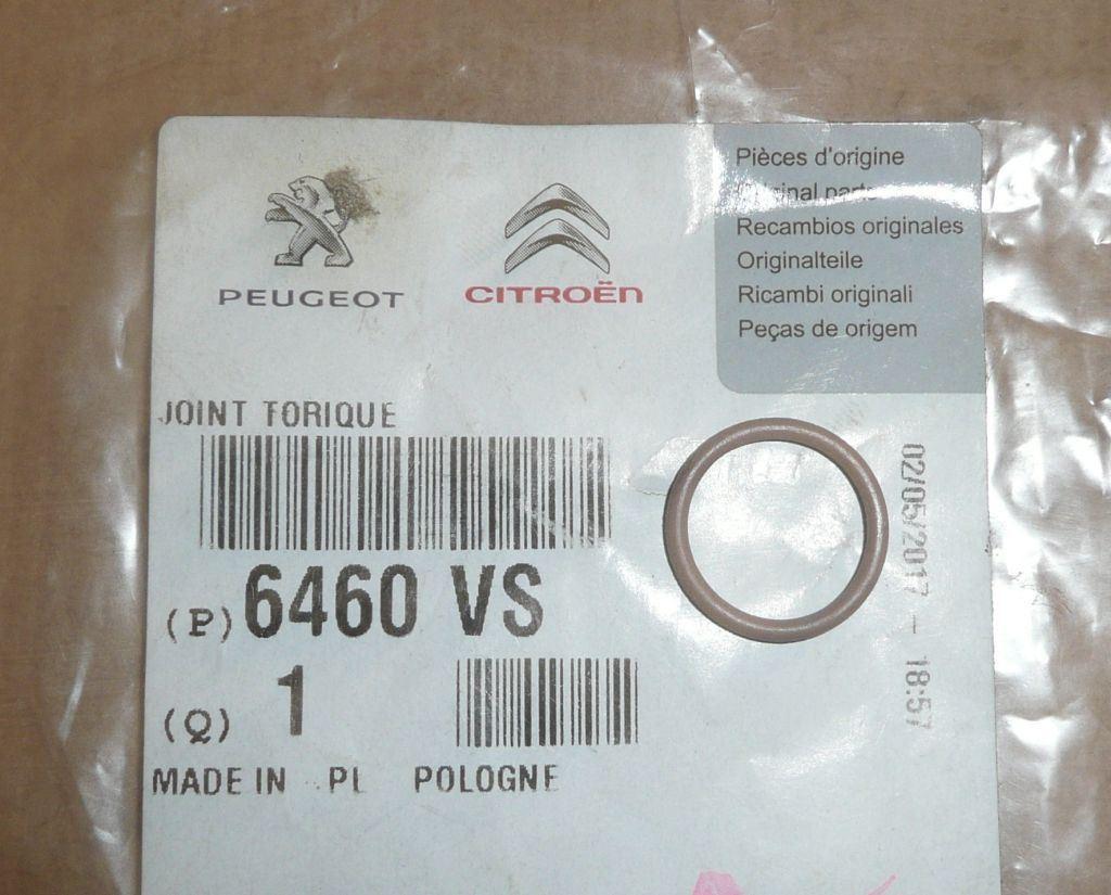 JOINT DE TUYAU D’AIR CONDITIONNÉ.CITROEN JUMPER 6460.VS 6460VS.
