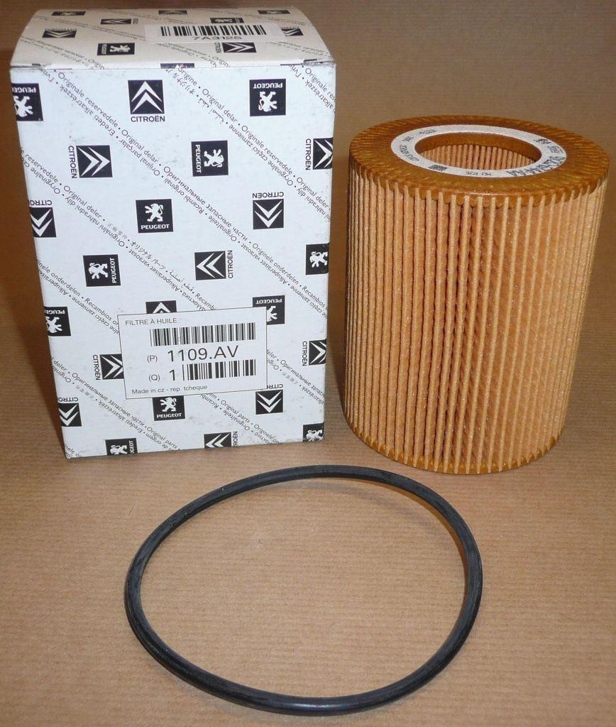 FILTRE A HUILE CITROEN C5 III,C6 PEUGEOT 407 3.0HDI 1109.AV 1109AV.