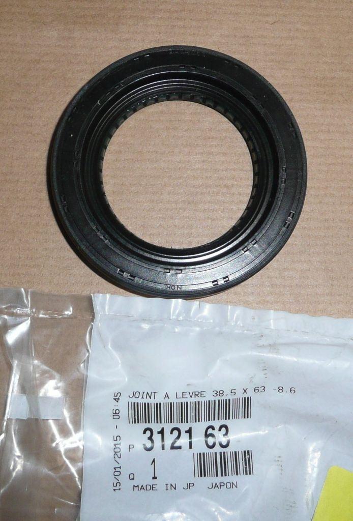 BAGUE D'ETANCHEITE DIFFERENTIEL.CITROEN JUMPER 3121.63 312163.
