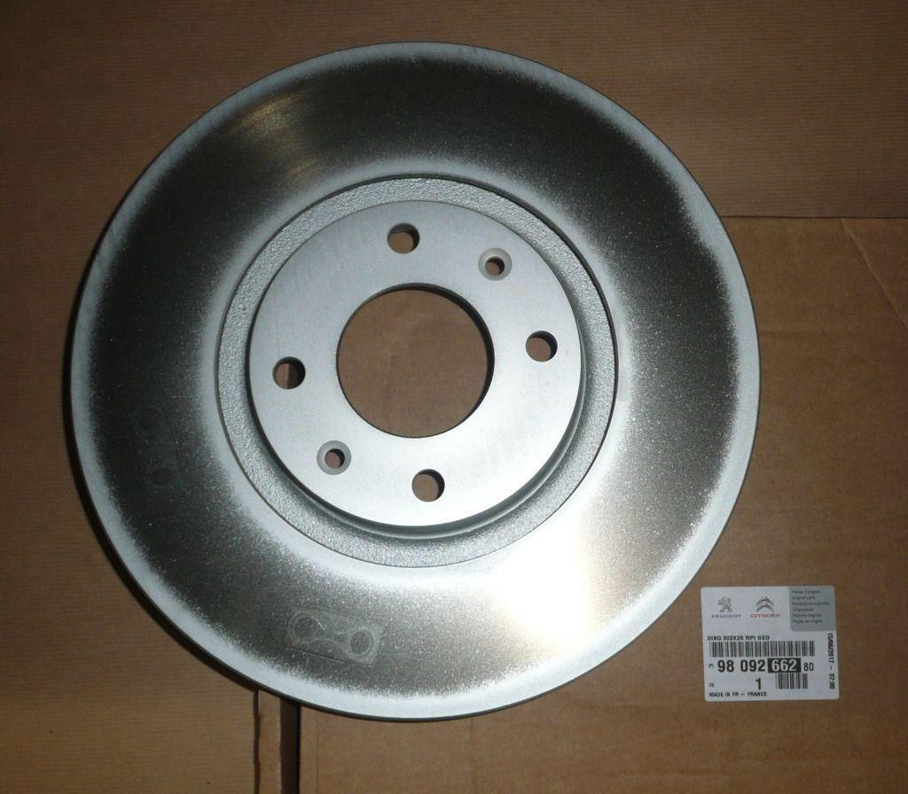 DISQUE DE FREIN.PEUGEOT 3008 AVANT 9809266280.