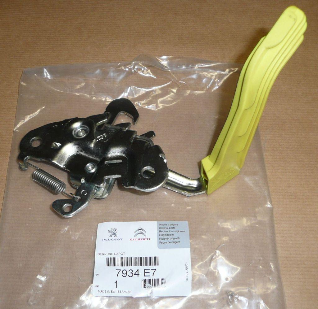 SERRURE DE CAPOT CITROEN BERLINGO III 7934.E7 7934E7.