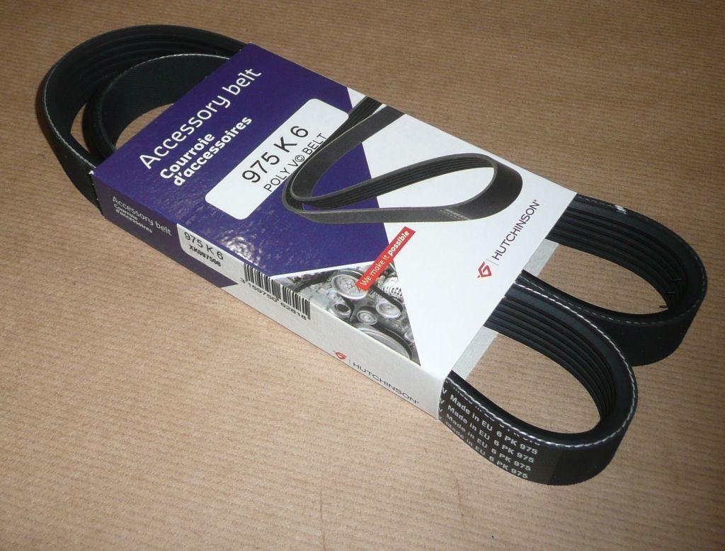COURROIE TRAPÉZOIDALE.6PK975 1.4,1.6HDI 5750.FW 5750FW.