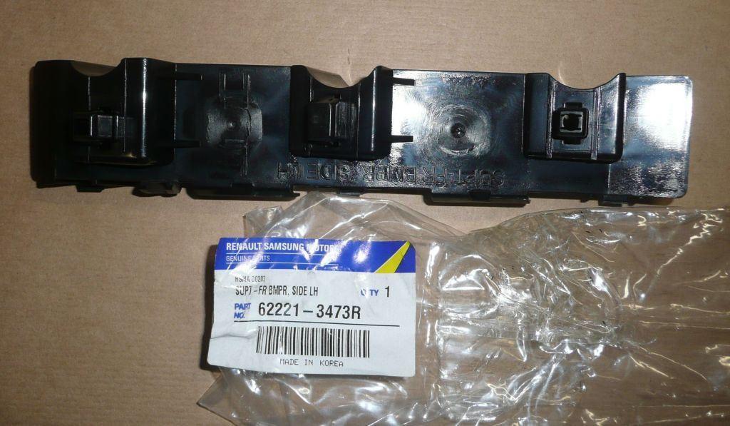 SUPPORT DE PARE-CHOCS RENAULT KOLEOS GAUCHE 622213473R.