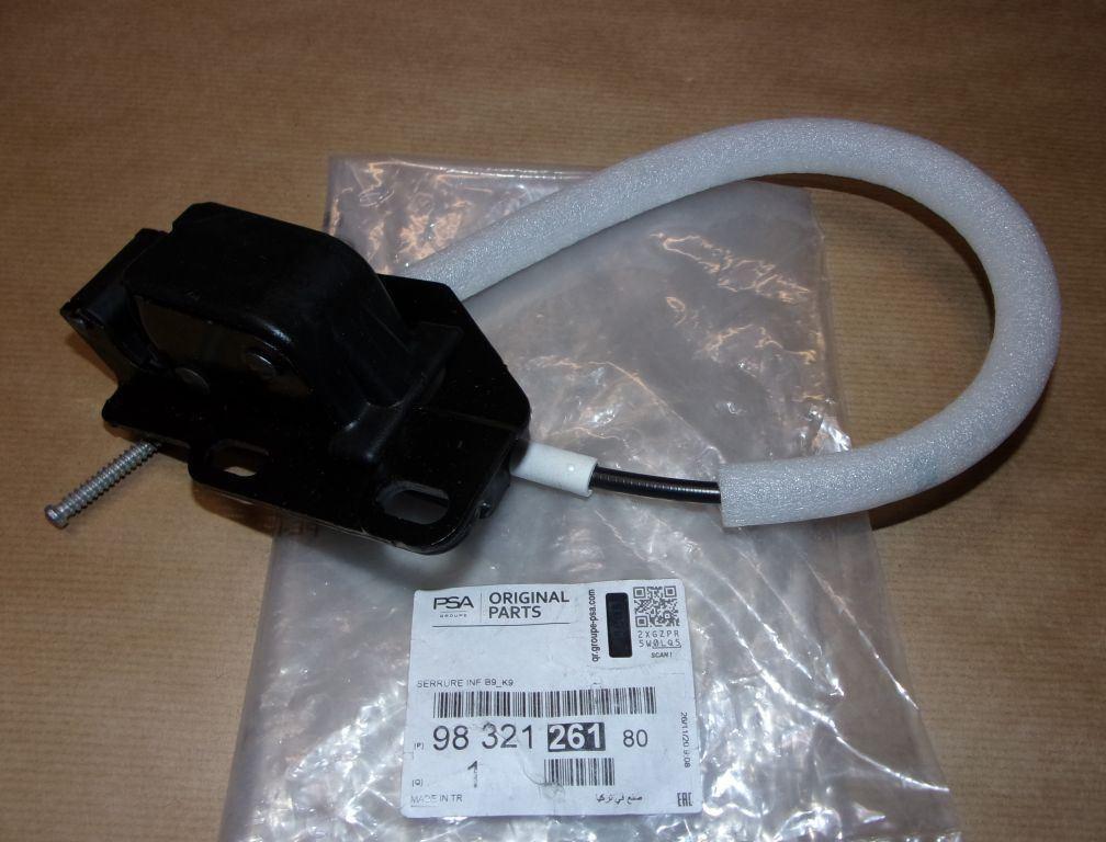 SERRURE DE PORTE CITROEN BERLINGO II ARRIERE DACIA 9832126180.