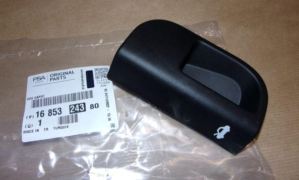 POIGNÉE D'OUVERTURE DU CAPOT CITROEN NEMO PEUGEOT BI 1685324380.