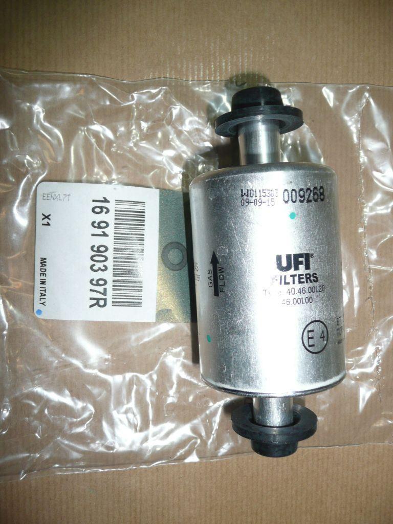 FILTRE LPG RENAULT MEGANE III,SCENIC III 169190397R.