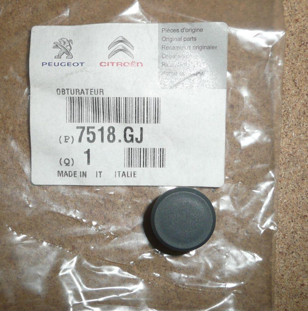 CACHE DE PARE.CHOCS CITROEN JUMPER III ARRIERE 7518.GJ 7518GJ.