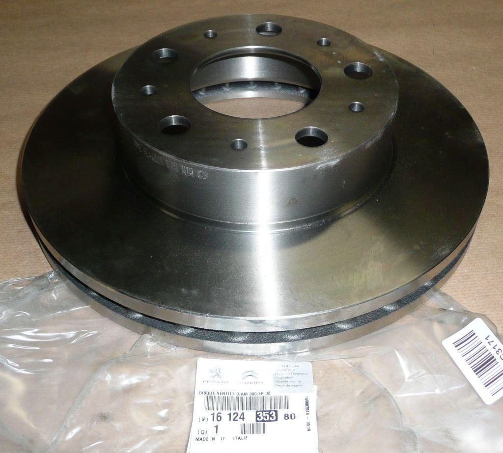 DISQUE DE FREIN.CITROEN JUMPER III,PEUGEOT BOXER III 1612435380.