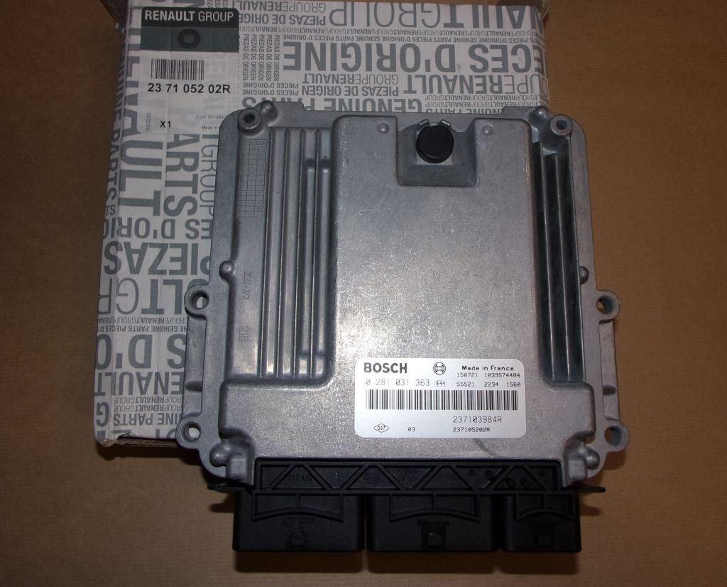 MODULE DE COMMANDE D'INJECTION.ECU RENAULT TRA 237107550R.