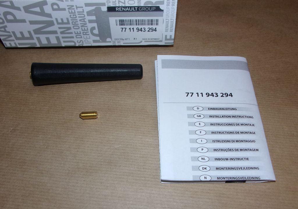 ANTENNE RENAULT CLIO III,MEGANE III 7711943294.