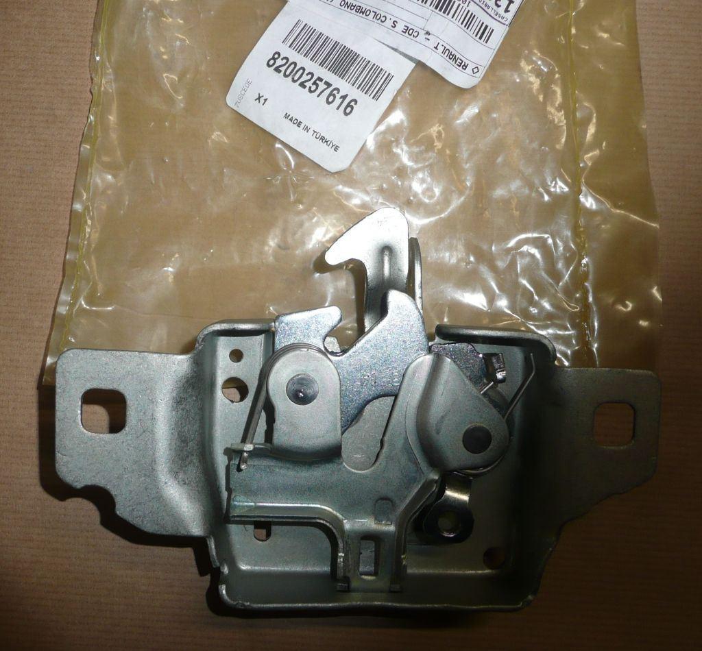 SERRURE DE CAPOT RENAULT MODUS 8200257616.