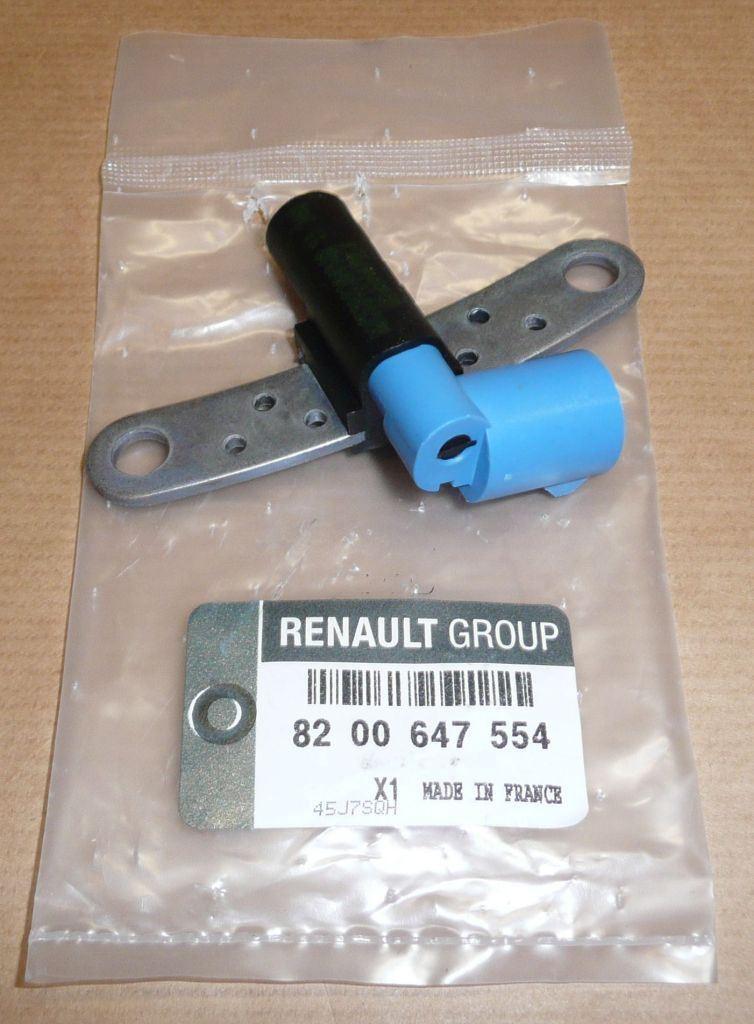 CAPTEUR DE POSITON DU VILLEBREQUIN.RENAULT CLI 8200647554.