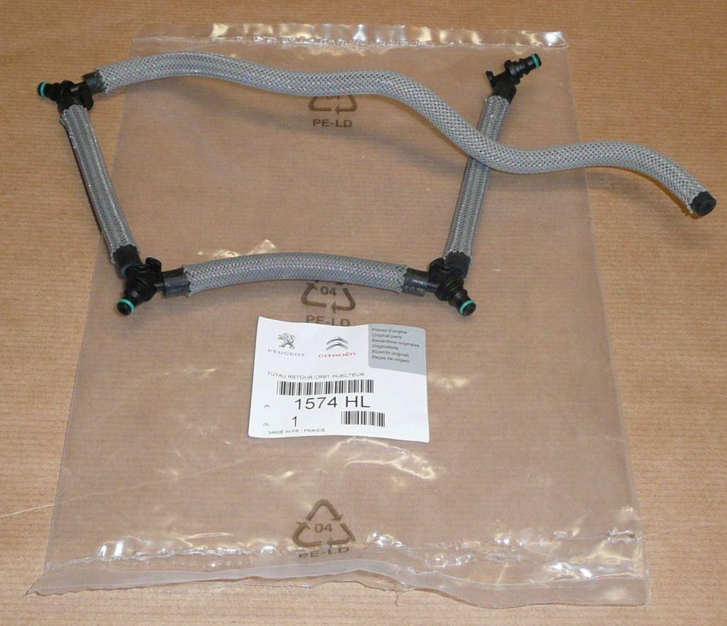 TUYAU DE RETOUR D'INJECTION.CITROEN C4,P307 2. 1574.HL 1574HL.