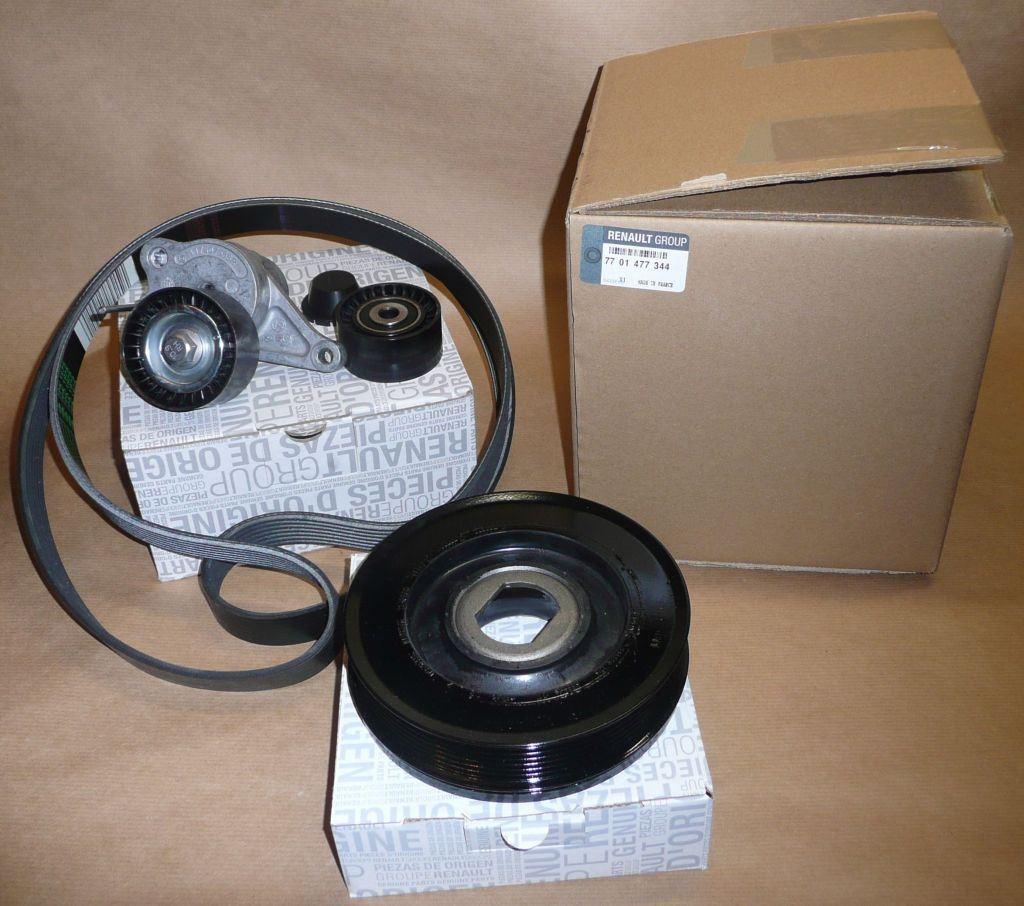KIT DE COURROIE D'ACCESSOIRE.RENAULT LAGUNA II 7701477344.