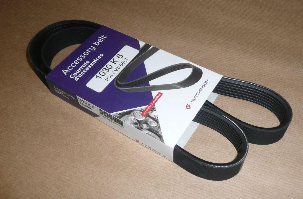COURROIE TRAPÉZOIDALE.6PK1030 1.4 16V 5750.PW 5750PW.