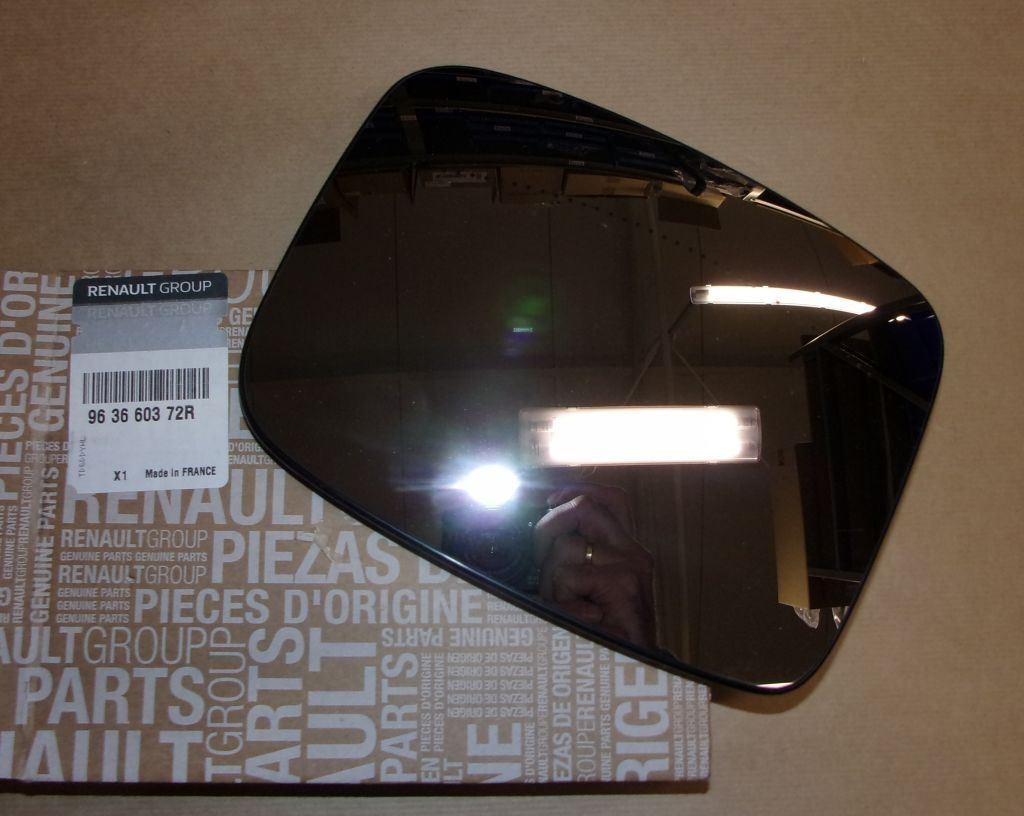 MIROIR DE RETROVISEUR EXTERIEUR RENAULT TRAFIC 963660372R.