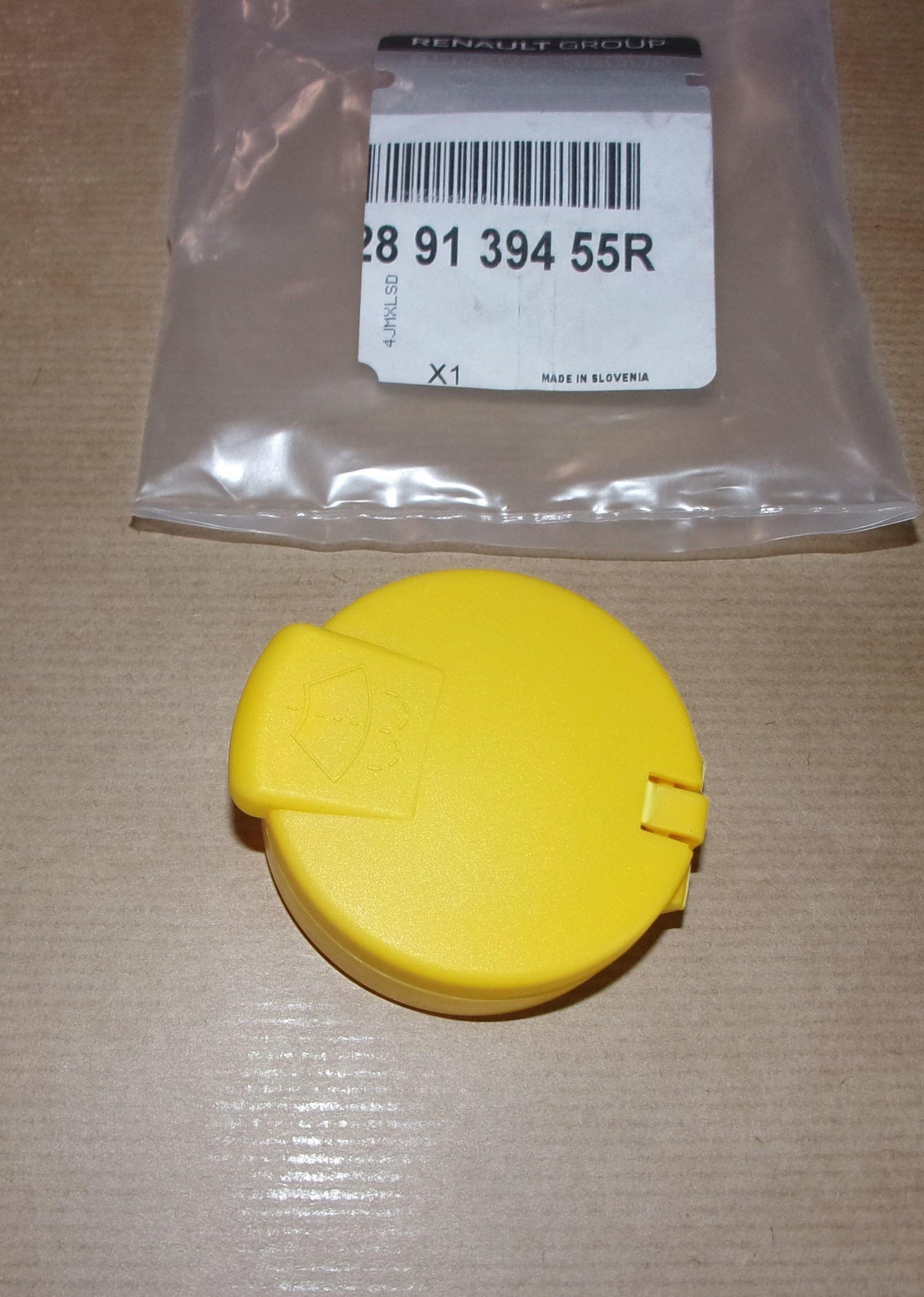 BOUCHON DE RÉSERVOIR DE LIQUIDE DE LAVE- 289139455R.
