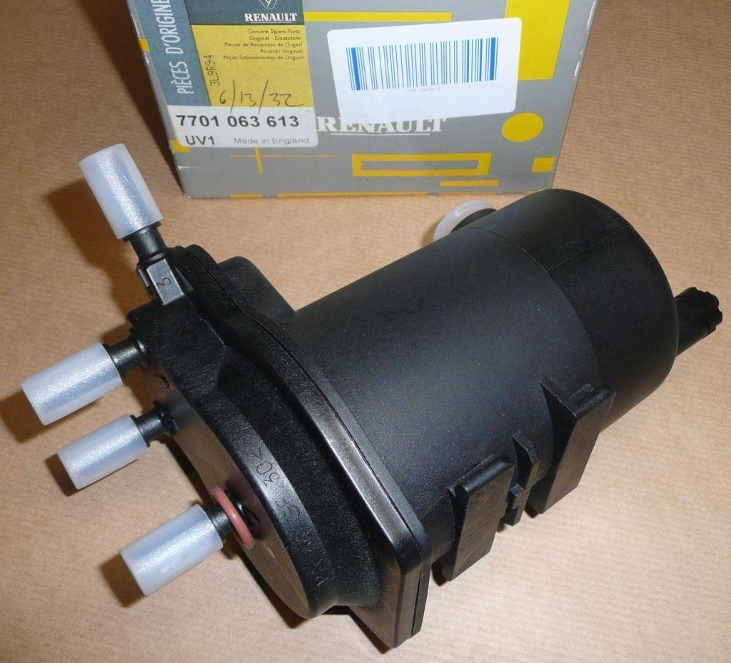 FILTRE A CARBURANT.RENAULT SCENIC II 1.5DCI 7701063613.