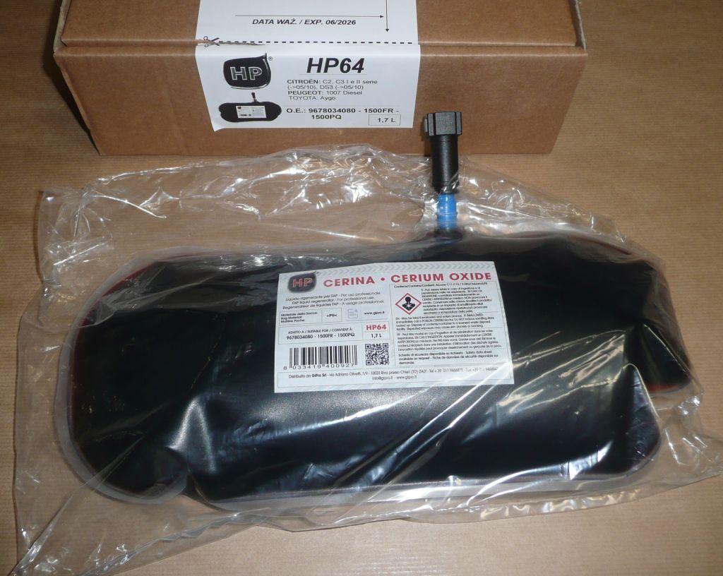 SUPPLÉMENT POUR LE FILTRE A PARTICULES CITROEN 9678034080.