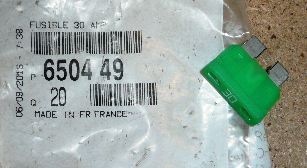 FUSIBLES 30A 6504.49 650449.
