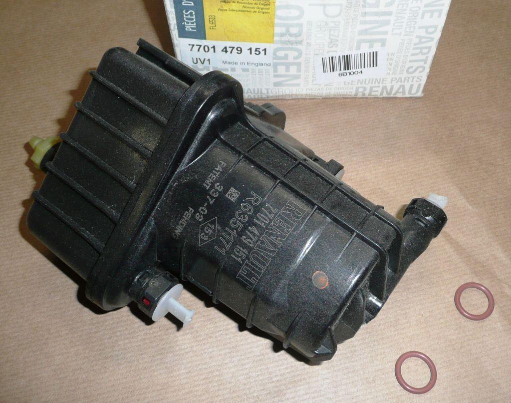 FILTRE A CARBURANT.RENAULT CLIO III 1.5 DCI 7701479151.