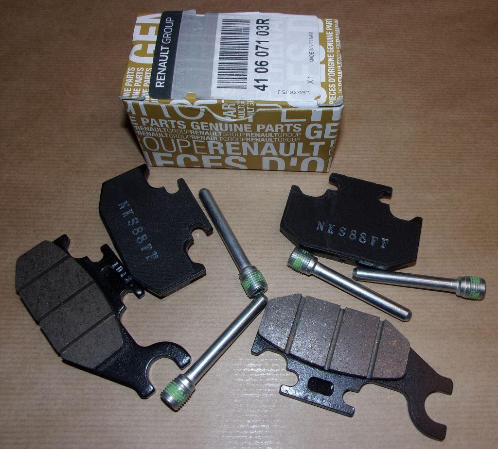 PLAQUETTE DE FREIN.RENAULT TWIZY AVANT 410607103R