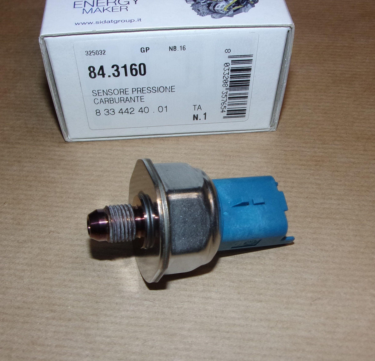 CAPTEUR DE PRESSION CARBURANT RENAULT KANGOO I 166380783R.