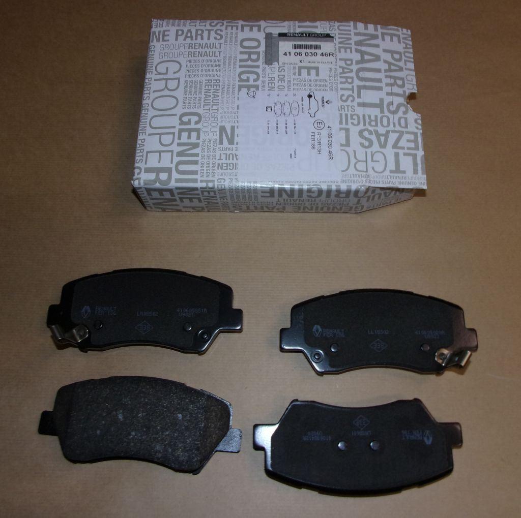 PLAQUETTE DE FREIN.RENAULT LATITUDE AVANT 410603046R.