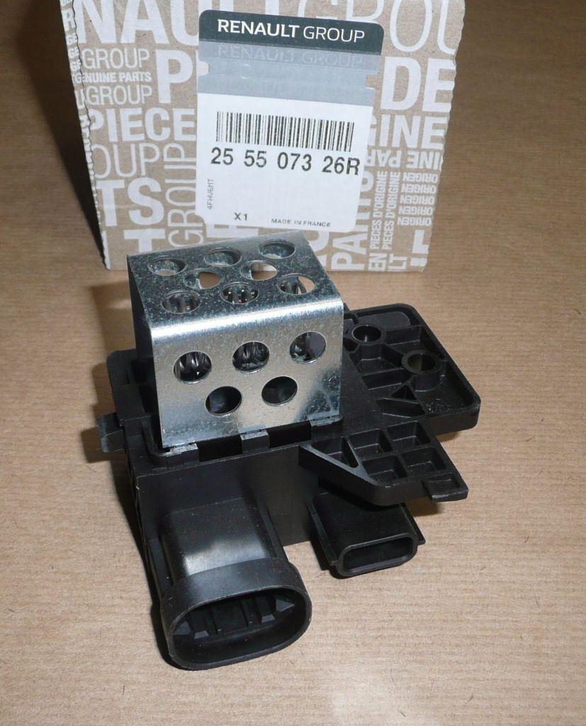 RÉSISTANCE DE VENTILATEUR RENAULT KANGOO III 255507326R.