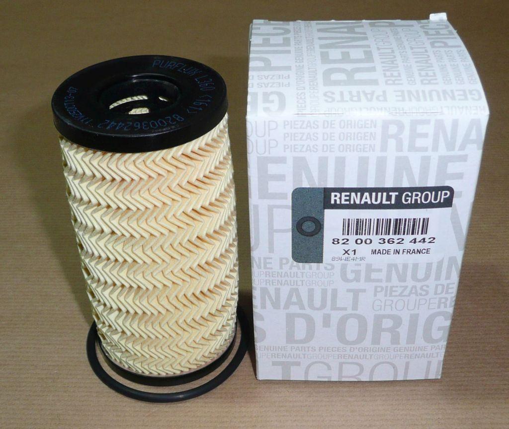 FILTRE A HUILE RENAULT ESPACE IV 2.0/2.2/2.5/DACIA 8200362442.