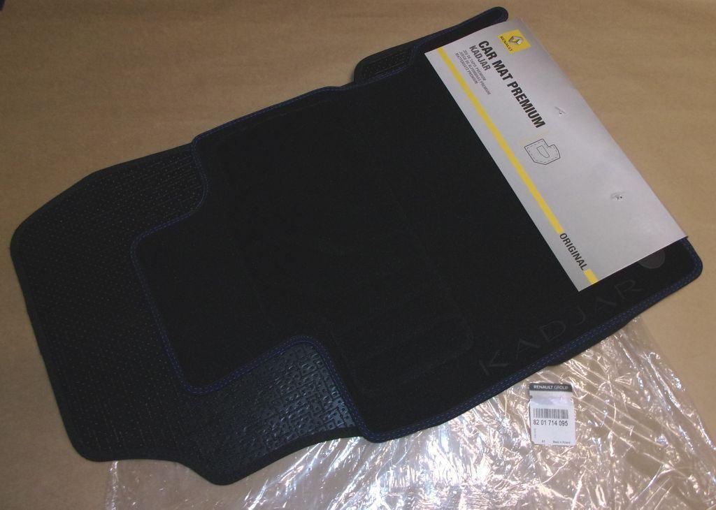 TAPIS EN VELOUR COMPLET.RENAULT KADJAR 8201714095.