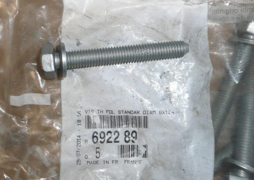 VIS ÉCROU DU DÉMARREUR CITROEN BERLINGO III 6922.89 692289.