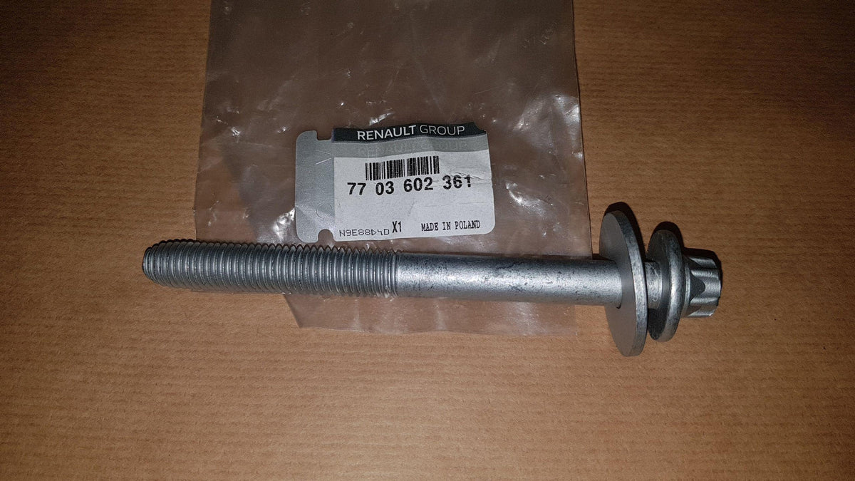 VIS DE FIXATION TRAIN ARRIERE RENAULT ZOE 7703602361.