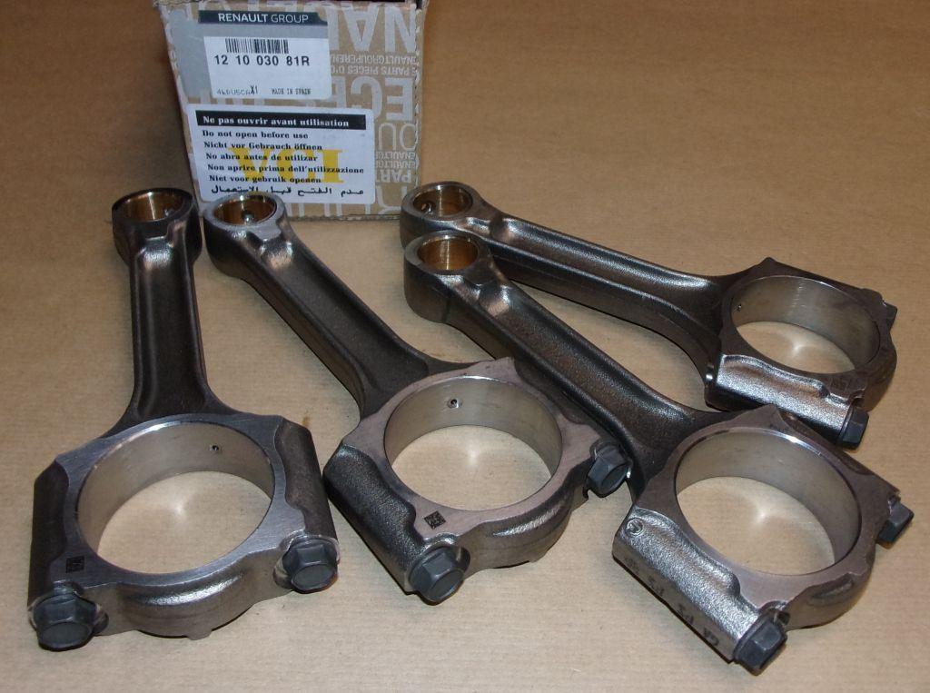 BIELLE COMPLET.4 ARTICLES.RENAULT SCENIC III 1 121003081R.