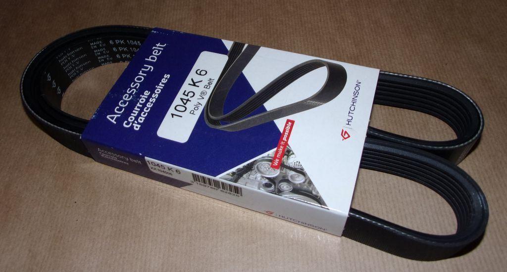 COURROIE TRAPÉZOIDALE.6PK1045 9800716580.