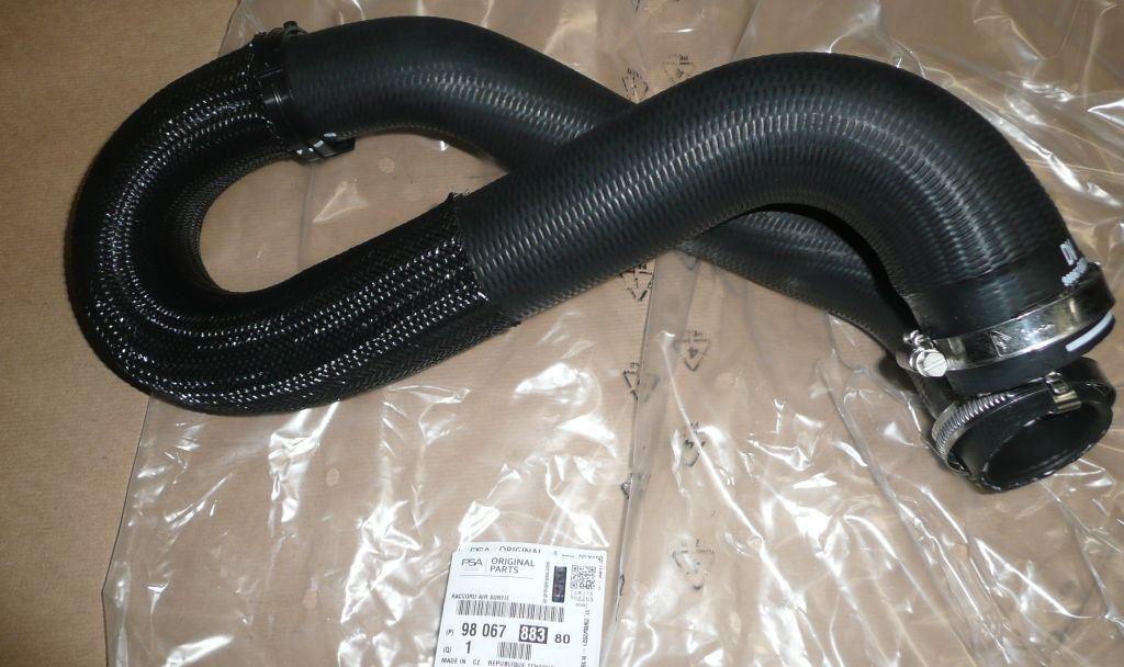TUYAU D'INTERCOOLER CITROEN JUMPY IV SUPERIEUR 9806788380.