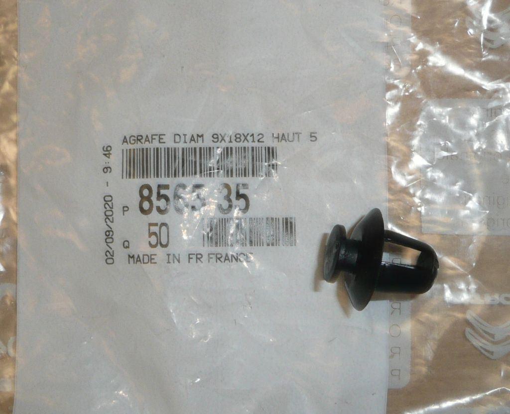 AGRAFE D'ENJOLIVEUR PORTES CITROEN XSARA II 8565.35 856535.