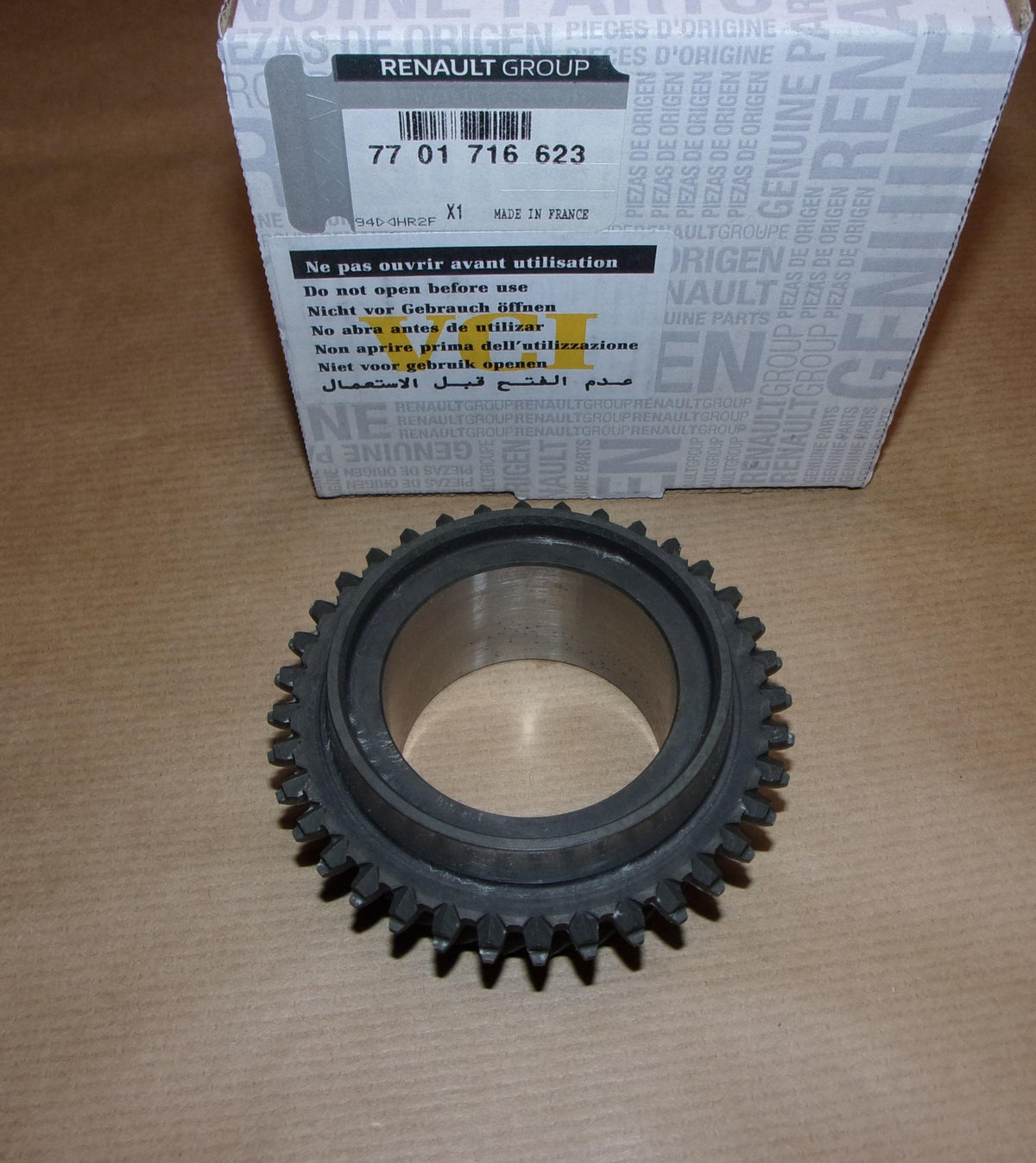 ROUE DU CINQUIEME ENGRENAGE RENAULT MASTER III 7701716623.
