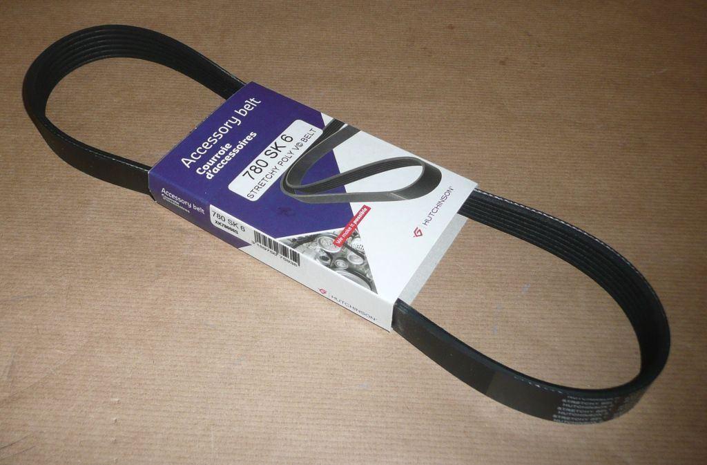 COURROIE TRAPÉZOIDALE.6PK780S 1.4HDI,1.6 5750.YK 5750YK.