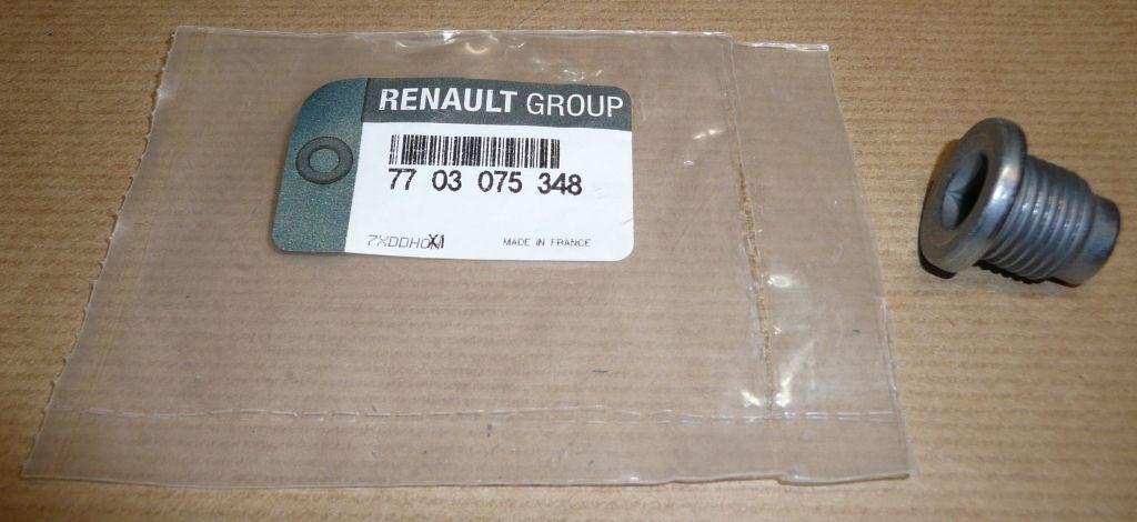 BOUCHON DE CARTER D'HUILE DACIA LOGAN 1.5DCI 7703075348.