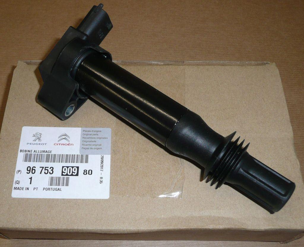 BOBINE D'ALLUMAGE.CITROEN BERLINGO,C3,C4,P208, 9675390980.