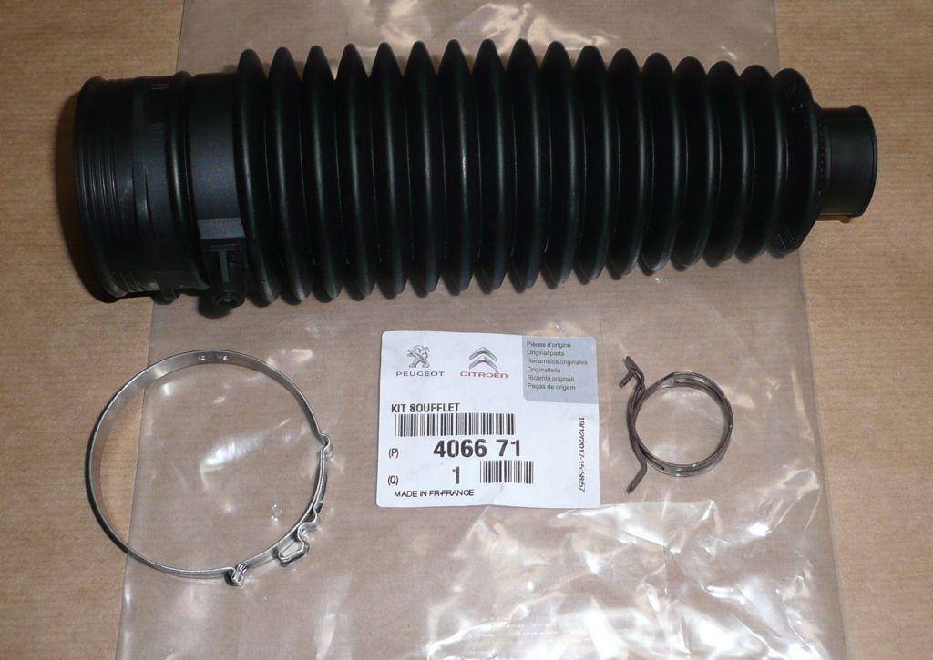 COUVERCLE DE DIRECTION.CITROEN C6,PEUGEOT 407 GAUCHE 4066.71 406671.