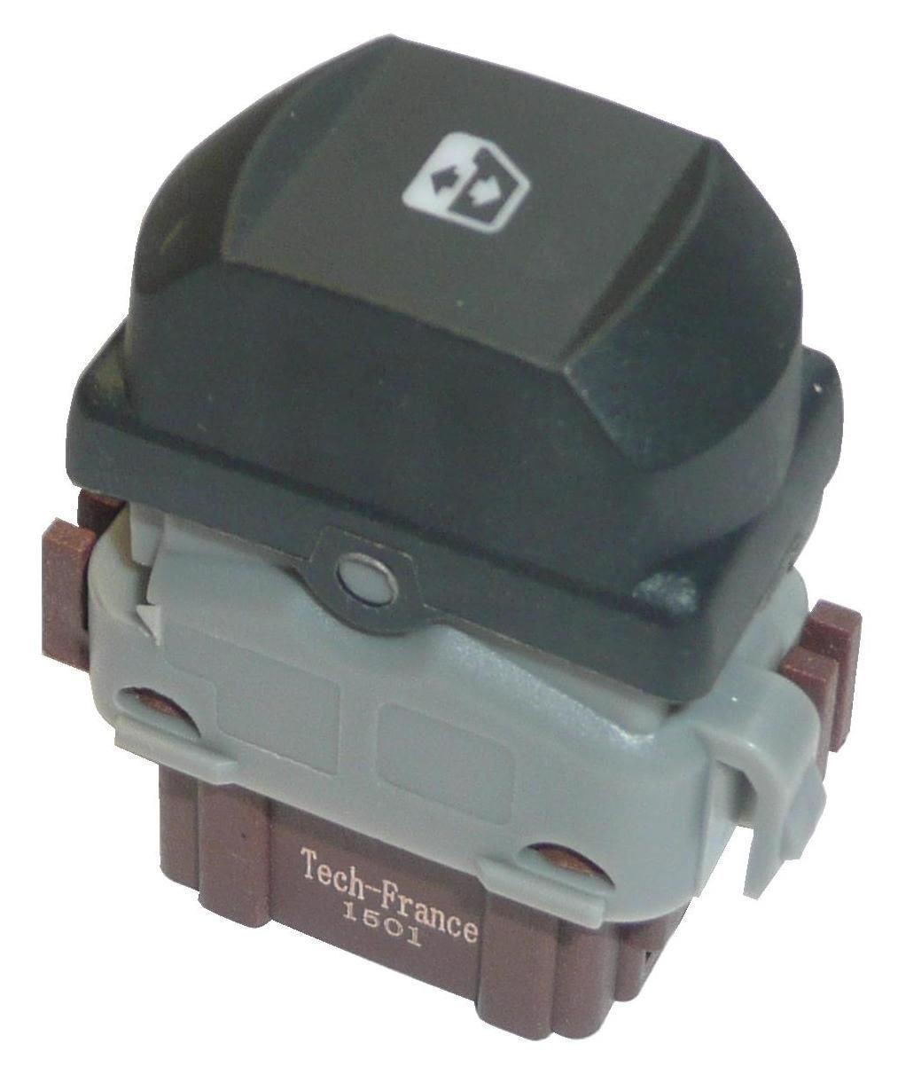 BOUTON LEVE-VITRE RENAULT CLIO III 8200442266.