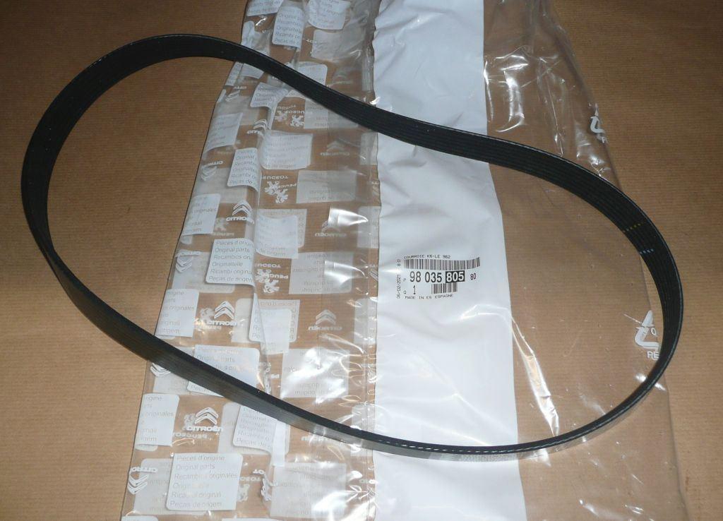 COURROIE TRAPÉZOIDALE.6PK962 CITROEN C3 PICASS 9803580580.